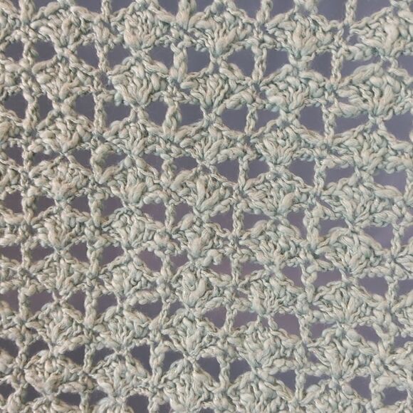 Mac & Jac long sleeve button front crochet sweater - Picture 8 of 9